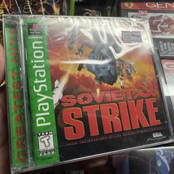 Soviet Strike - PlayStation 1 - Sealed  