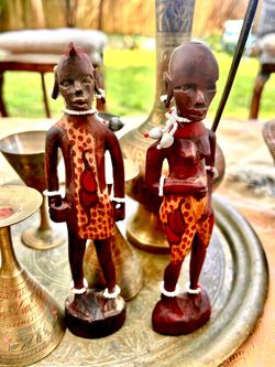Hand Carved Souvenirs From Africa & Haiti