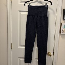 Fleece Lined Navy Leggings 