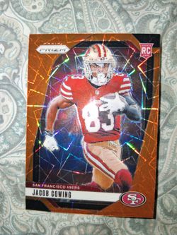 Jacob Cowing football card 49ers