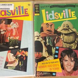 LIDSVILLE #1 (1972) LOT - Whitman Variant (FN/VF) + Gold Key EXTRA (MINT INTERIOR)