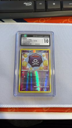 Graded 10 Koffing 74/106 Great Encounters Reverse Holo Pokemon - Only 16 exist
