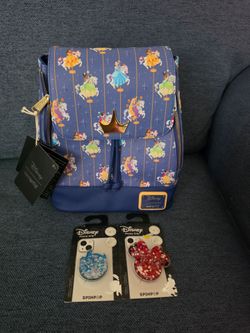 Disney Loungefly Mini Backpack Princess Carrousel