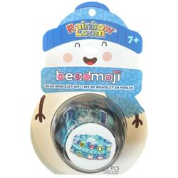 Rainbow Loom Beadmoji Bead Bracelet Kit Snowman Theme 7+ New