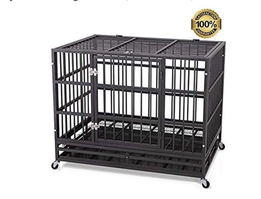 Heavy duty Large Dog Crate Kennel Cage Playpen