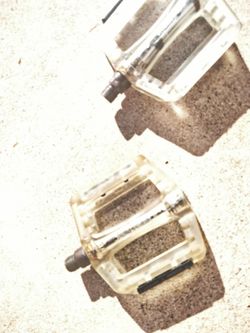 Rare 'CLEARIES' bike pedals