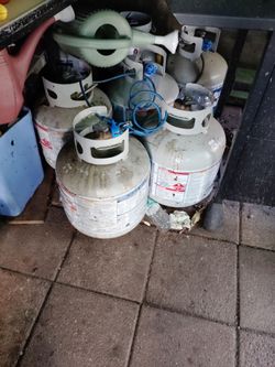 Propane tanks