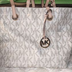 Michael Kors tote White Logo Purse