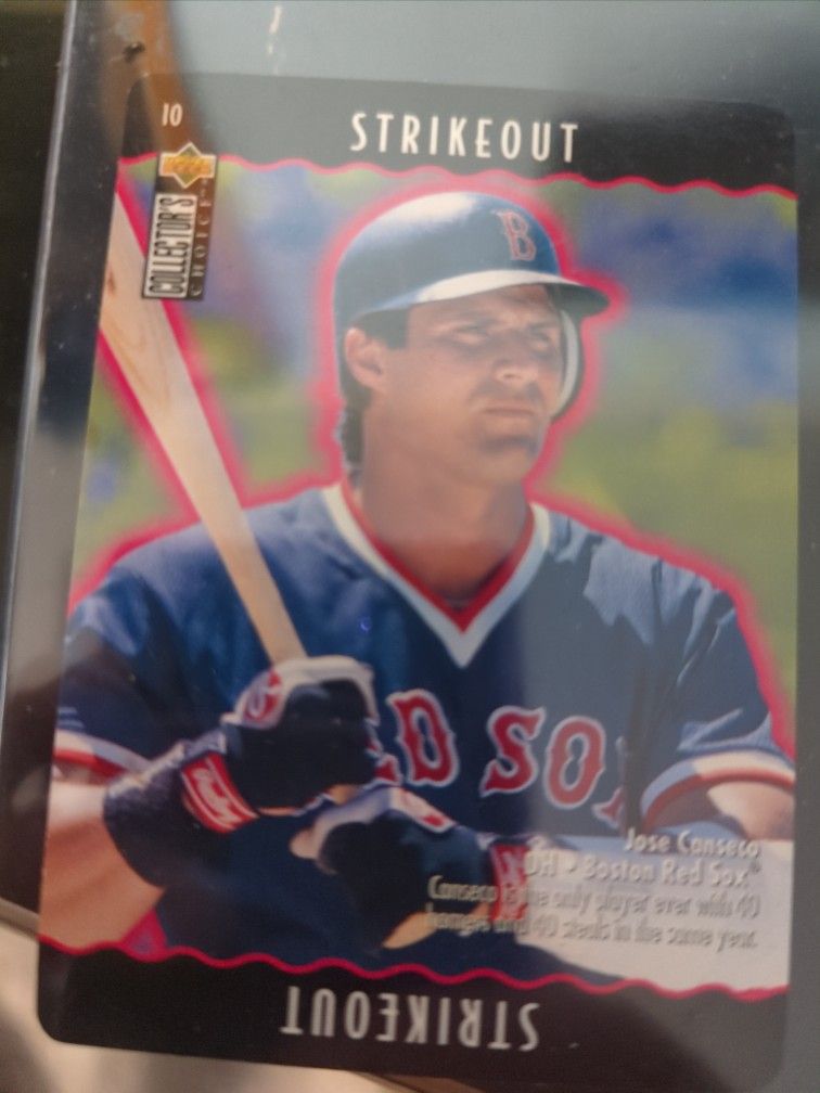 Upper Deck Interactive Jose Canseco Baseball Card