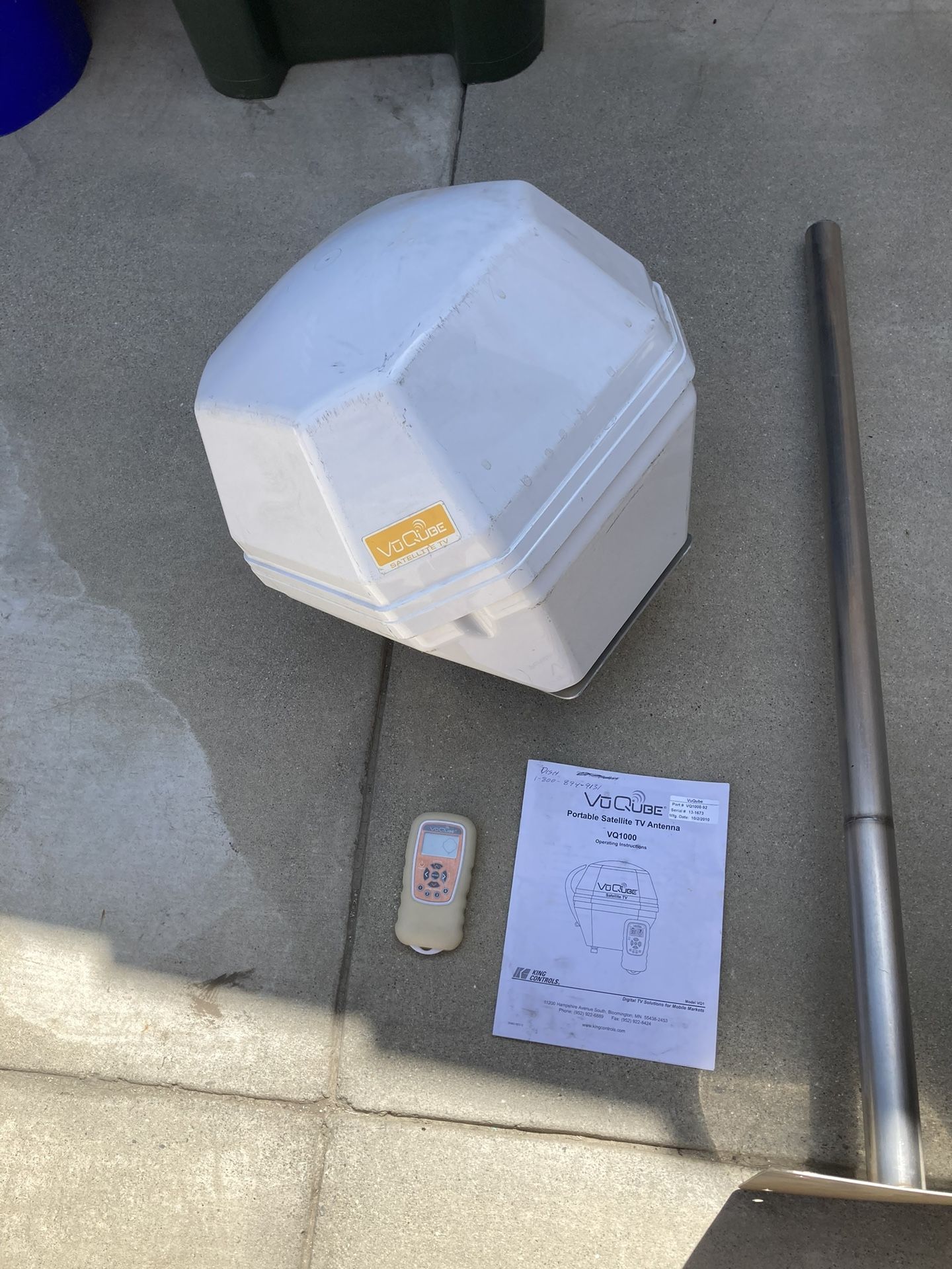 Portable Camping Satellite (VU Cube For Dish And Direct TV)