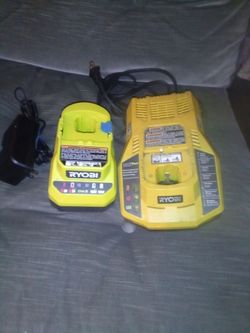 Ryobi 18v chargers