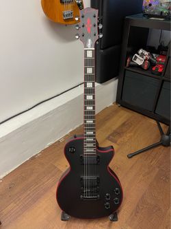 Matte Black LP Firefly Elite Guitar - Comes with Hard Case (All Brand New)