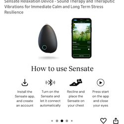 Sensate Relaxation  Device