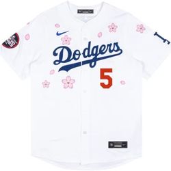 Nike x Takashi Murakami x MLB World Tour Tokyo Series 2025 Dodgers Freeman Jersey