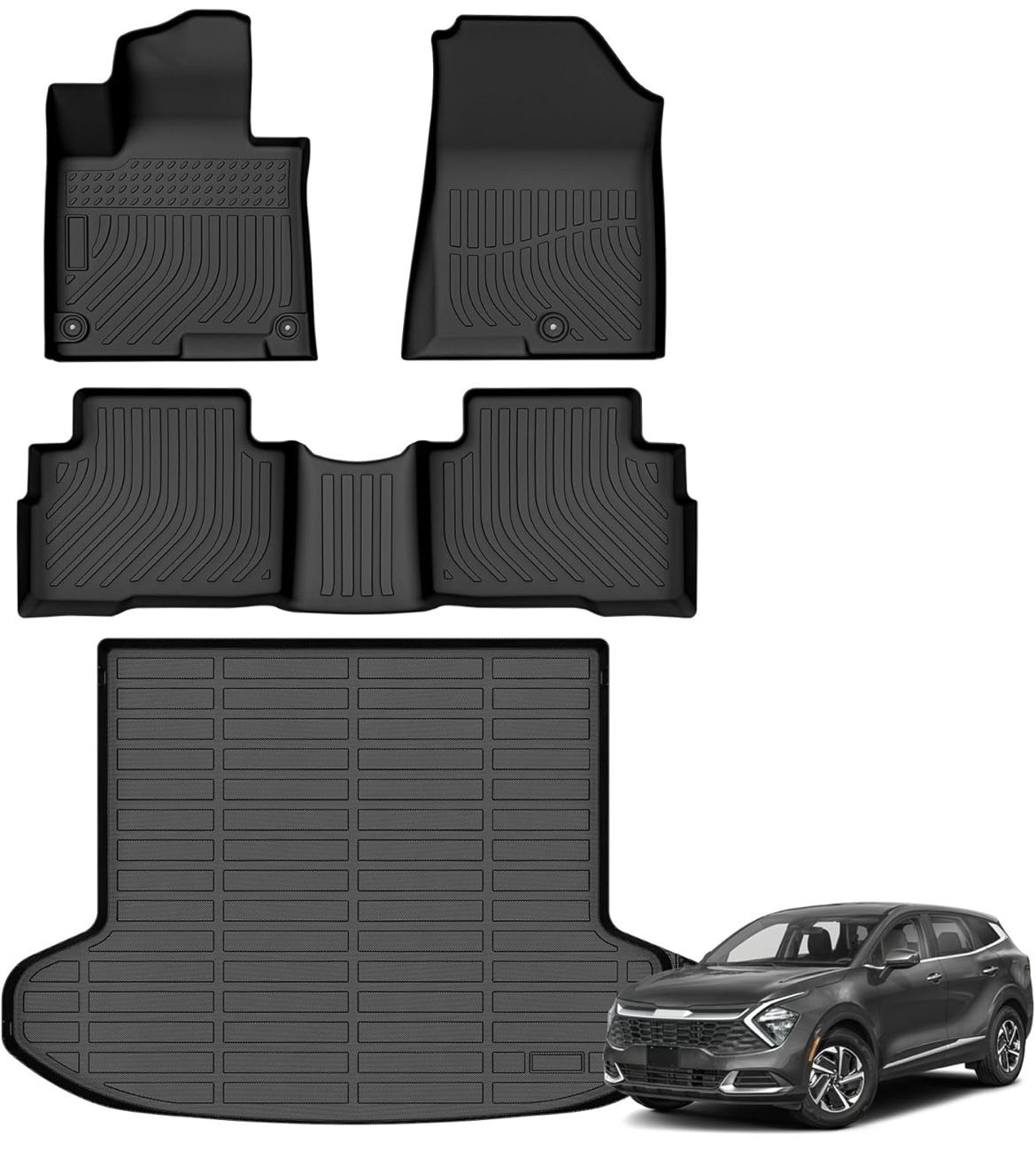 Floor Mats for Kia Sportage Hybrid 2023-25 For Sale $50.00 50%+ OFF Retail $105.99 NEW IN BOX
