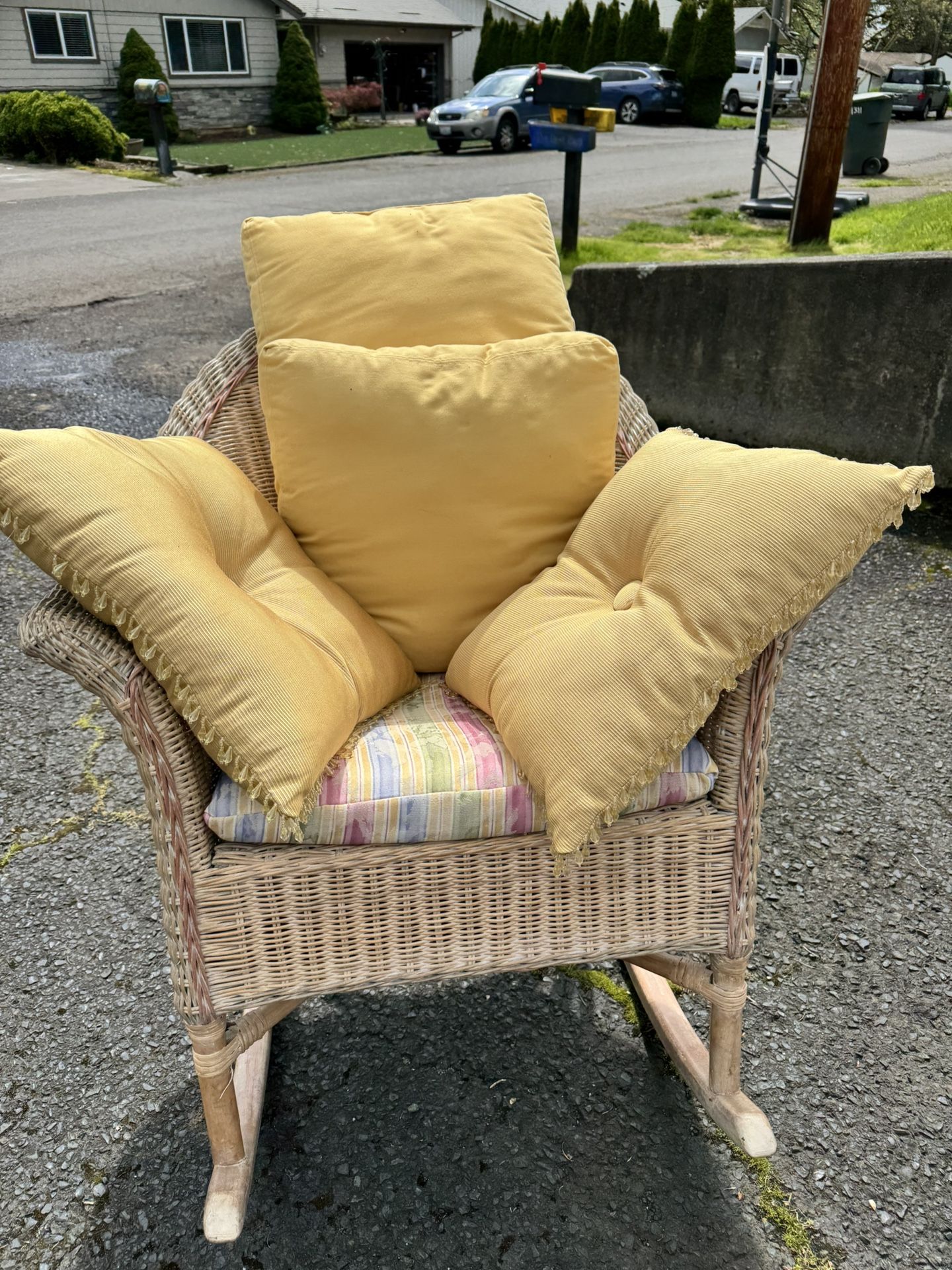 Wicker Rocking Chair