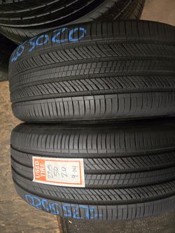 2 Tires 235.50.20 Hankook 99 % Tread Dot 0925