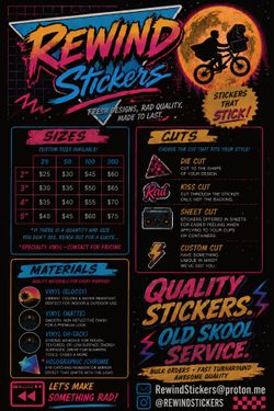 Custom Made Stickers