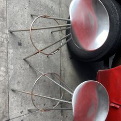 Pair of Jamaica Swivel Bar Stools by Pepe Cortes for Amat Spain