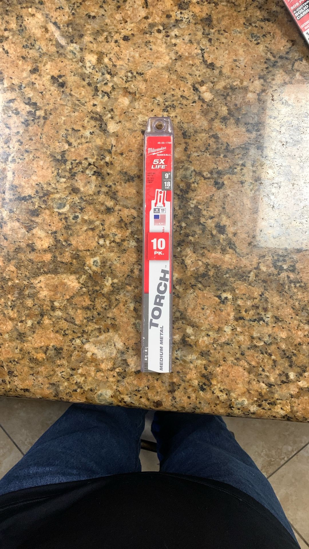 Milwaukee Sawzall Blade