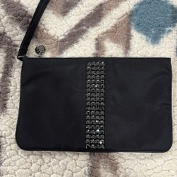 Beautiful Small Swarovski Sparkling Black Bag. See Pictures For More Details.