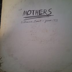Frank Zappa Mother's Live At Filmore East Ms-2042