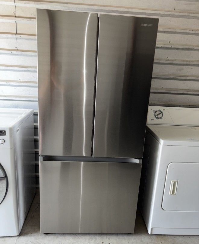 Samsung Stainless Steel Refrigerator And Freezer