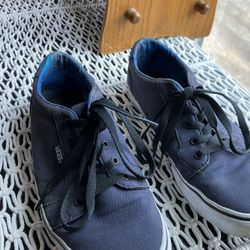 Dark Blue Vans Shoes