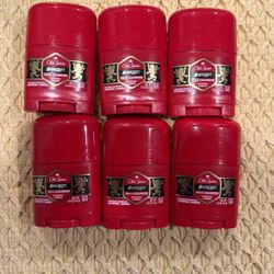Lot of 6 Old Spice Swagger Anti-Perspirant Deodorant Travel Size 0.5 oz New