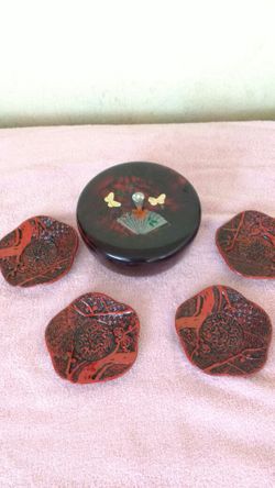 Vintage Japanese Lacquered Bowl