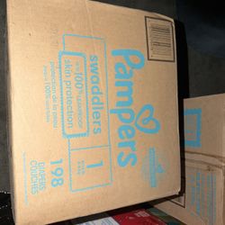 Pumpers Swaddlers Diapers