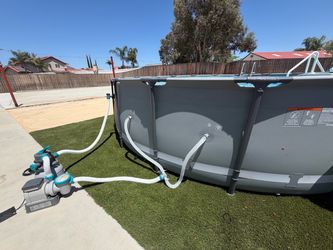 18ft x 4ft round pool