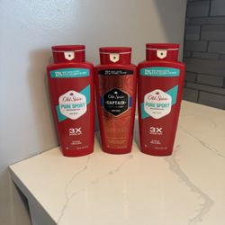 Old Spice Body wash, 3x$15 