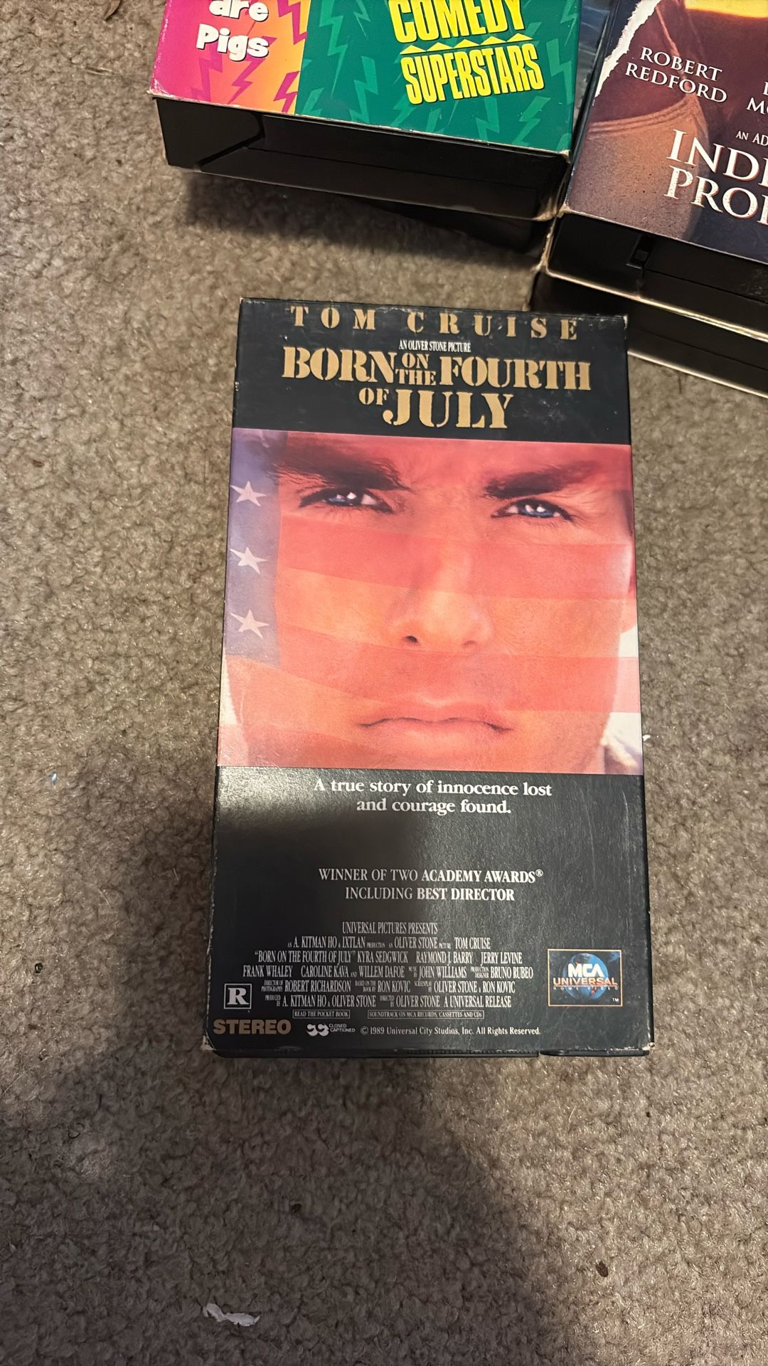 Born On The Fourth Of July Vhs