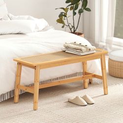  Bamboo Dining Bench 