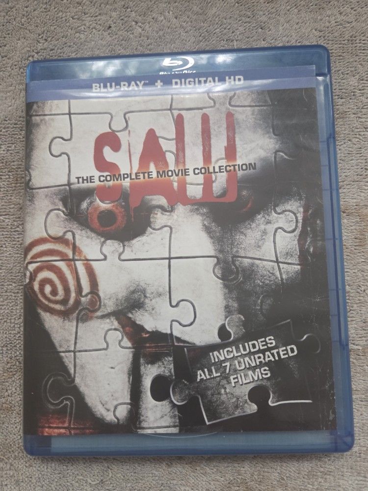 Blu-Ray + Digital Saw the complete movie collection