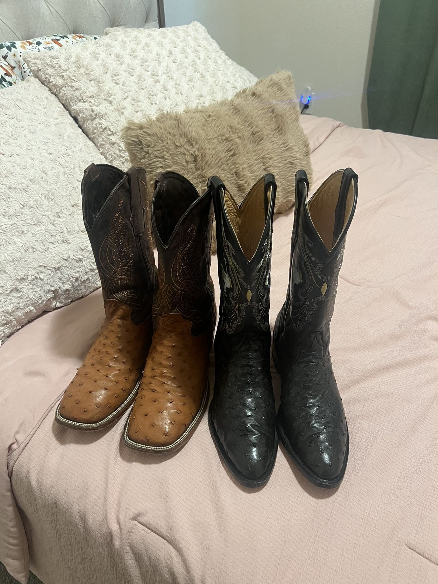 Ostrich Boots 