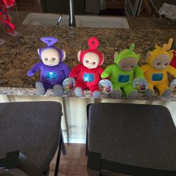 Telltubbies Tinky Winky, Po, Tipsy And Laa-Laa