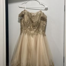 medium quinceañera dama dress