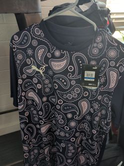 Puma Man City Paisley Warm up Soccer Jersey.  XL.  New