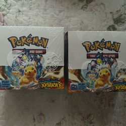 2 Surging Sparks Booster Boxes