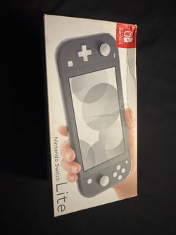 Nintendo Switch Lite Grey and Turquoise Used with Box! Great Shape!