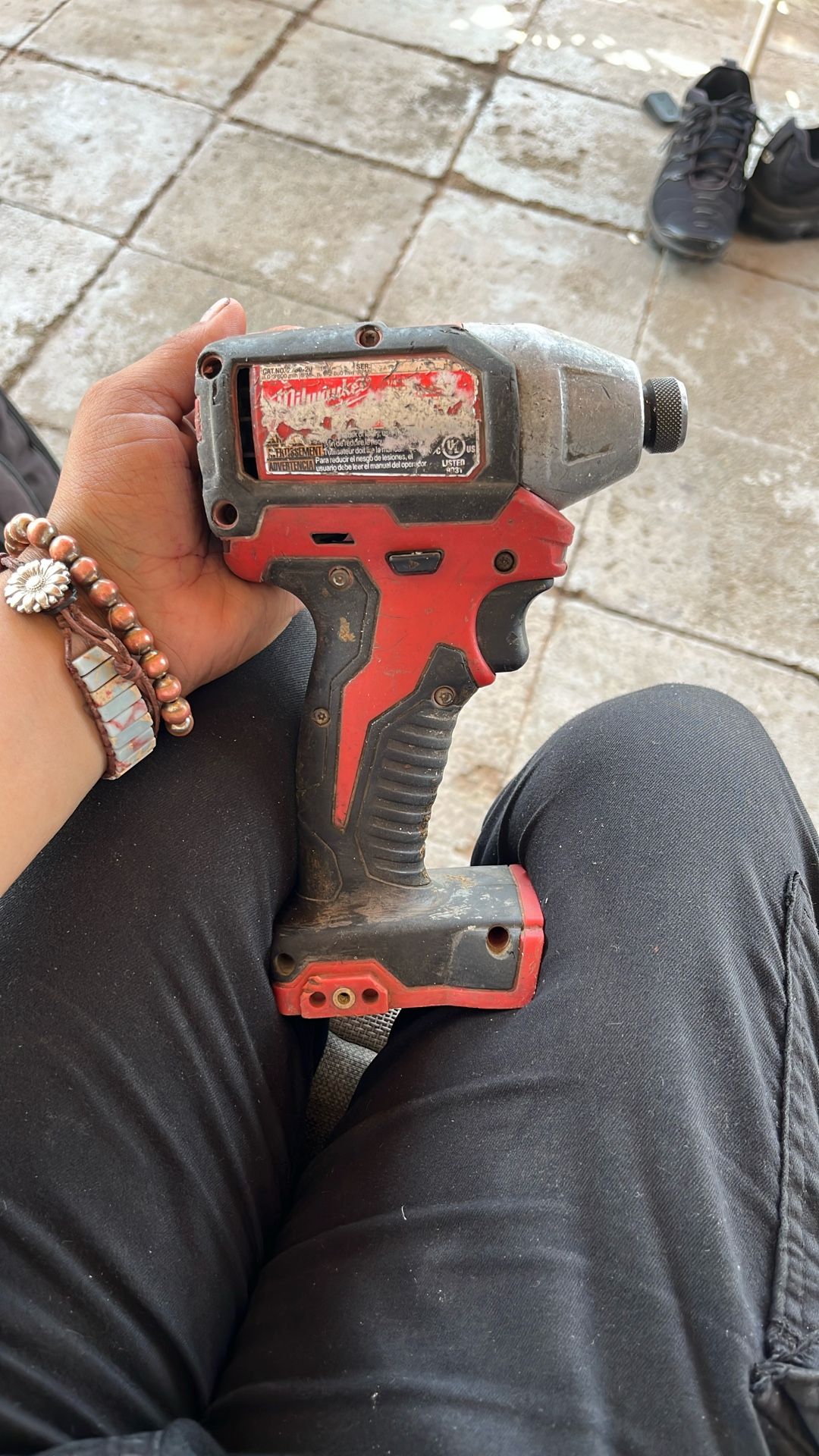 Milwaukee M18 1/4 inch Hex Brushless Impact Driver.