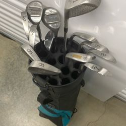 Set Of Golf Clubs, Lynx Irons