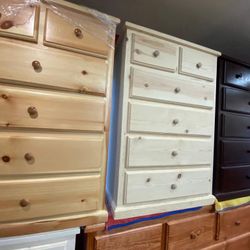 Duplex Pinewood Dresser ($309 White Color )