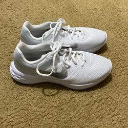 Nike Women's Revolution 6 NN Nature Running Shoe White DC3729 101 Size 8.5