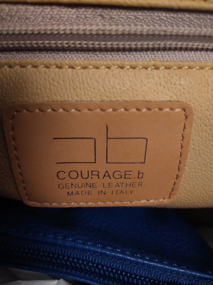 Blue Courage.b Purse