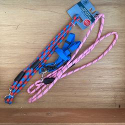 2 Cat or Small Dog Leash’s With Harness