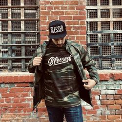 Blessed Army T Shirt New