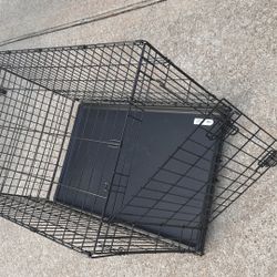 36” Foldable Metal Portable Dog Crate